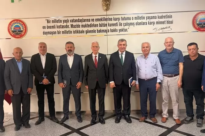 CHPden TÜEDe ziyaret... Emekliler Buluşması öncesi sorunlar masada