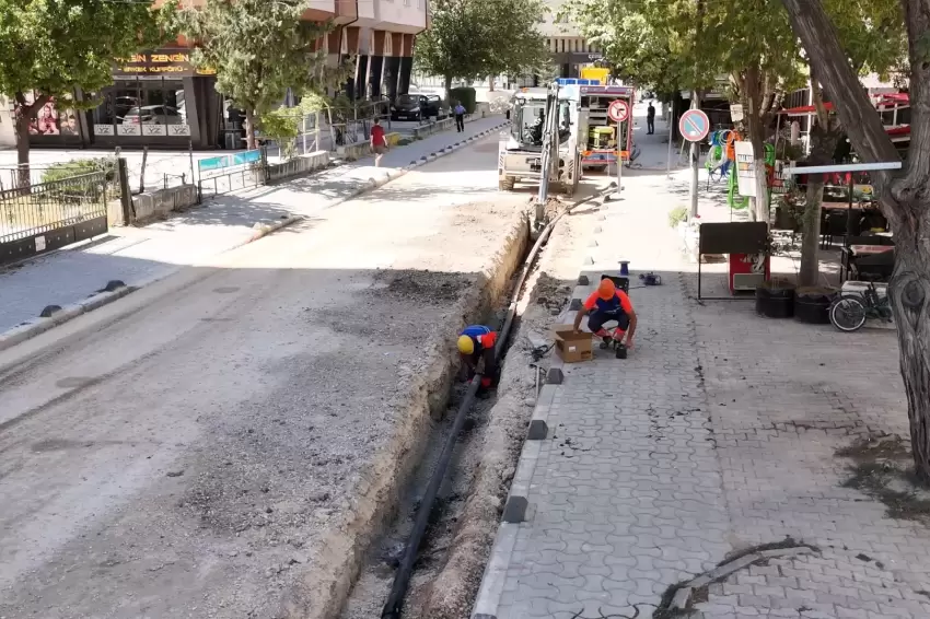 Konyanın iki mahallesinde KOSKİden altyapı yenilemesi