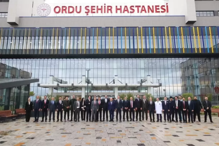 Orduda şehir hastanesi sevinci
