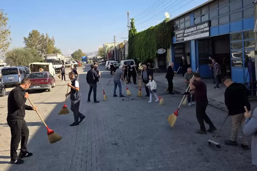 Bursa İnegölde temizlik seferberliği başlatıldı