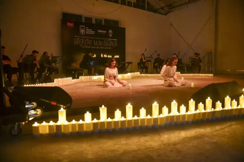 Ankarada miras alanında sanat buluşması