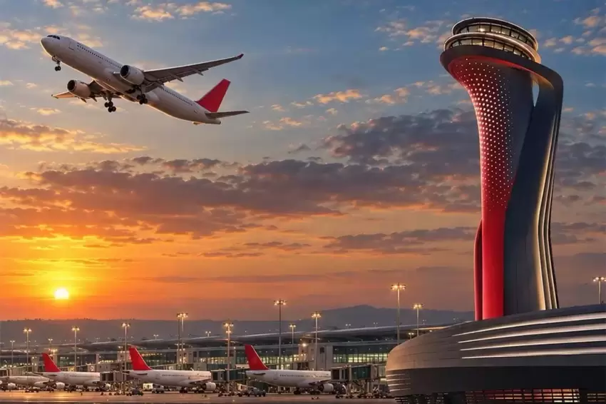 Avrupanın en yoğun, dünyanın ise 5inci havalimanı oldu... Türkiye, İstanbuldan zirveye uçuyor