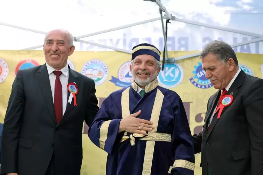 Kayseri Talasta Ahilik Özel Ödülü Mustafa Yalçının