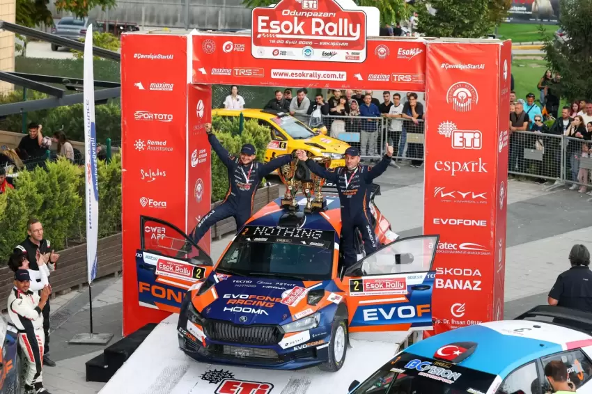 Uğur Soyludan Eskişehir Rallisinde büyük zafer