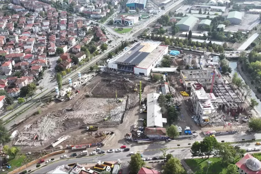 Sakaryada dev projelerde çalışmalar tüm hızıyla sürüyor