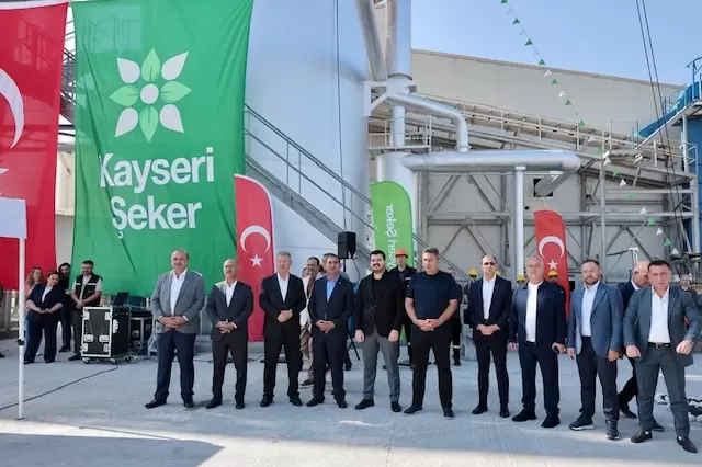 Kayseri Şekerde 72. kampanya döneminin ilk ateşi yenildi