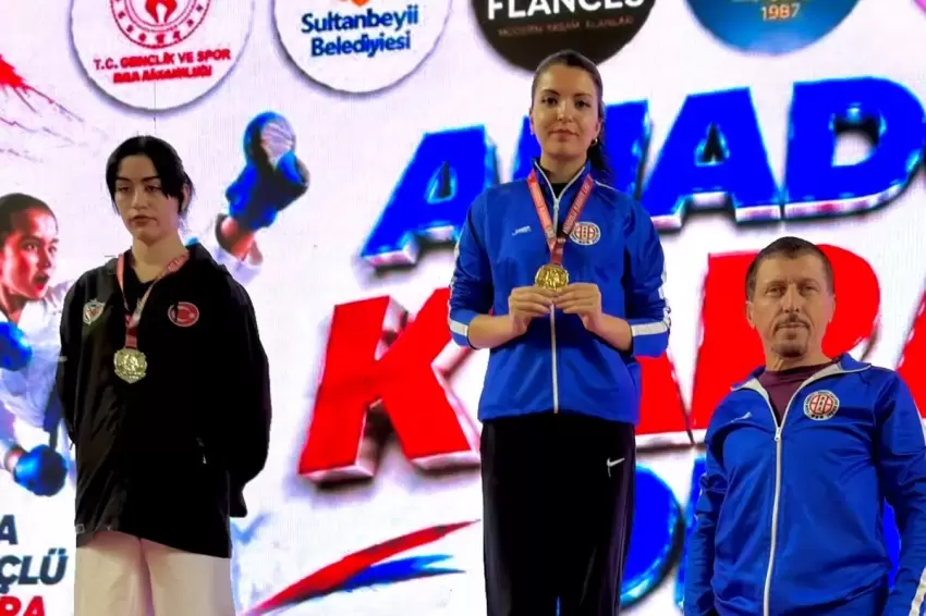 Önder Can Spor Kulübünden Meltem Şahin İstanbulda şampiyon oldu