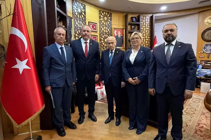 MHP Edirneden Bahçeliye ziyaret