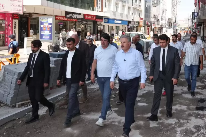 Kayseri Melikgazide şehir merkezine estetik dokunuş