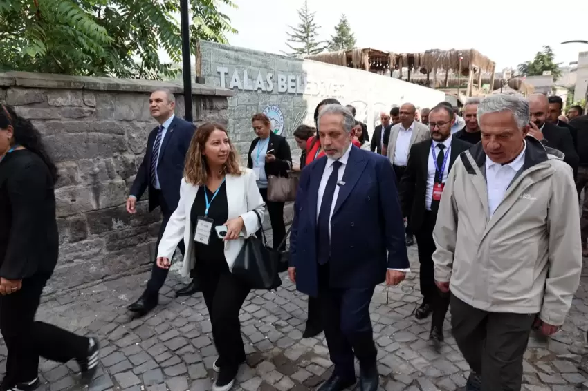 TKB üyelerinden Kayseri Talas Osmanlı Sokağına övgü