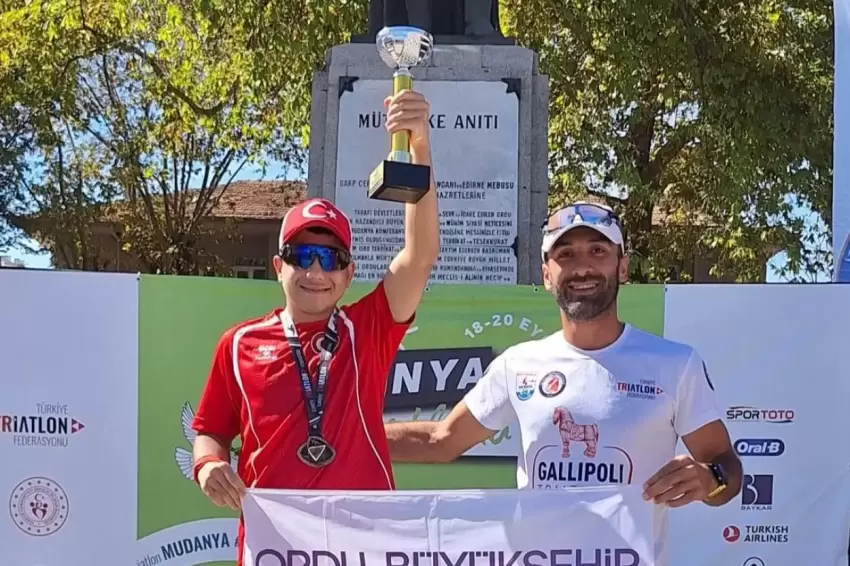 Ordulu sporcu Türkiye Şampiyonu