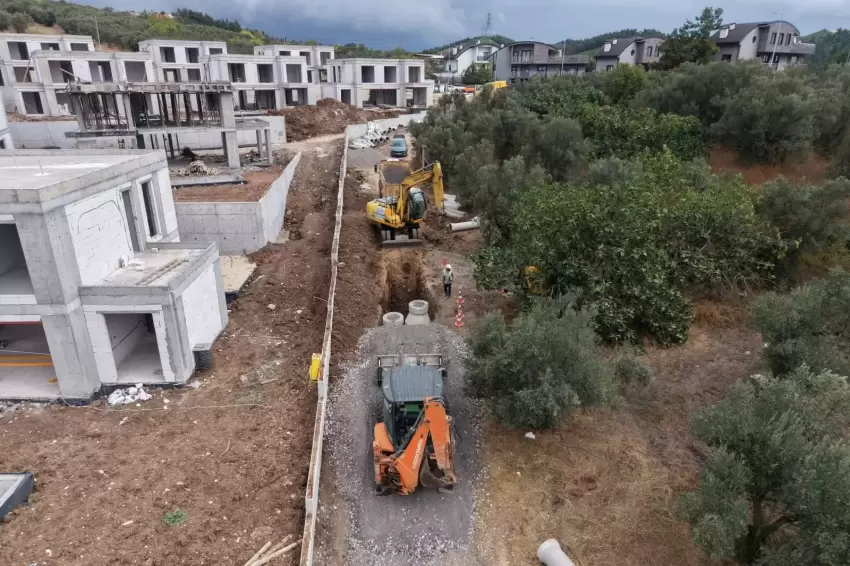 Bursa Büyükşehirden Mudanyada altyapı hamlesi
