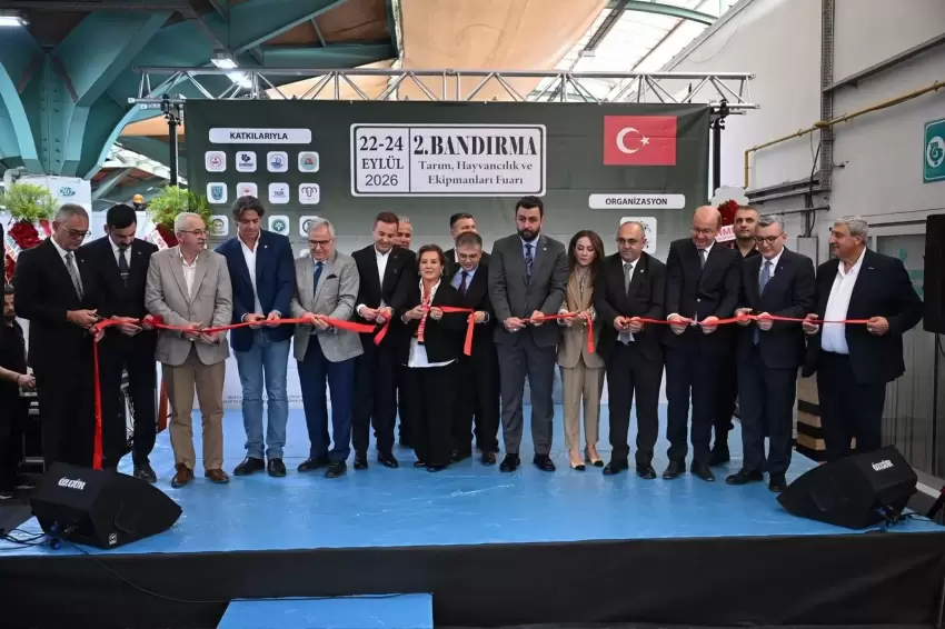 Bandırmada Tarım ve Hayvancılık Fuarı açıldı