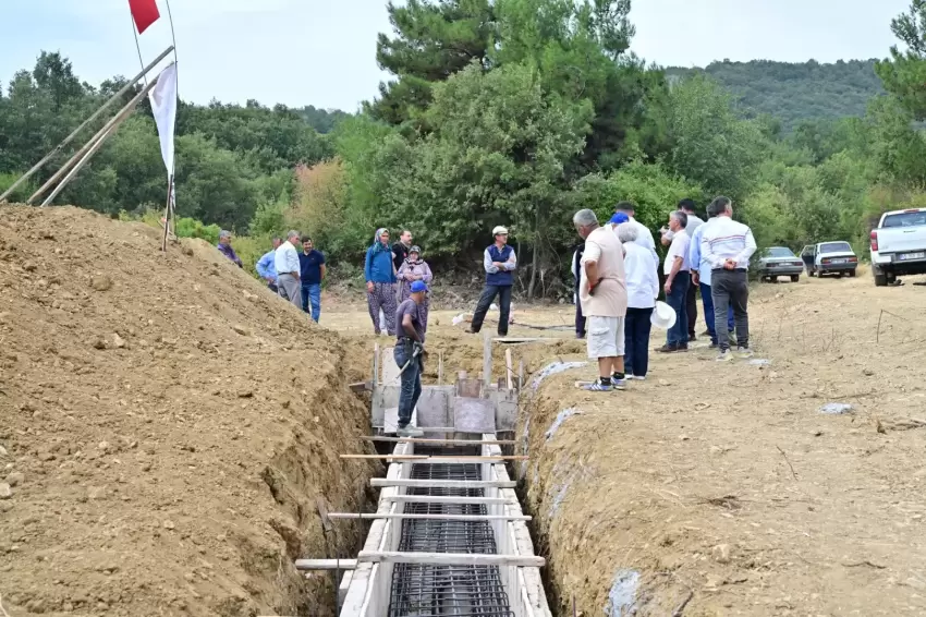 Manisa Gördes Kıranköye can suyu olacak gölet