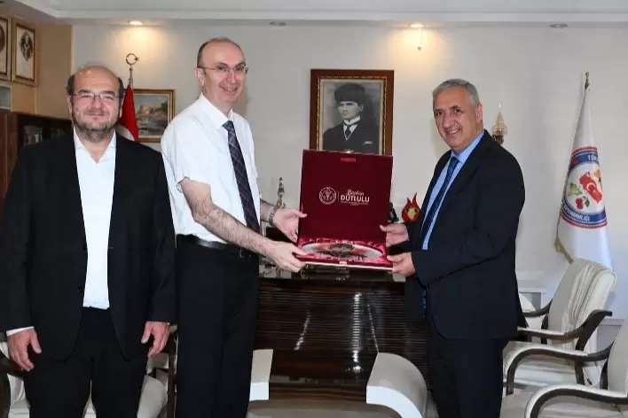 MASKİden Kaymakamlara hayırlı olsun ziyareti