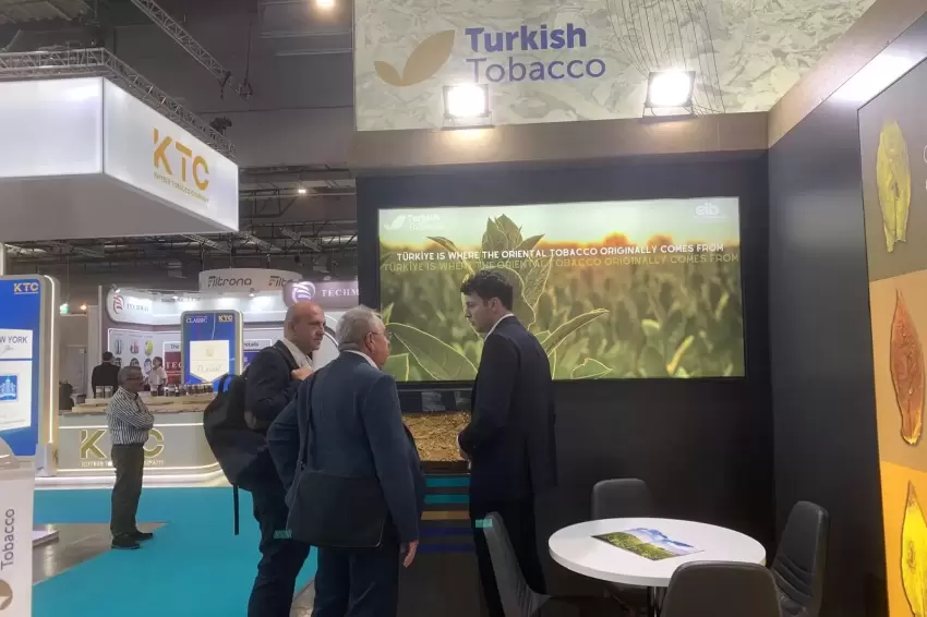 Türk tütünü Almanyada vitrine çıktı