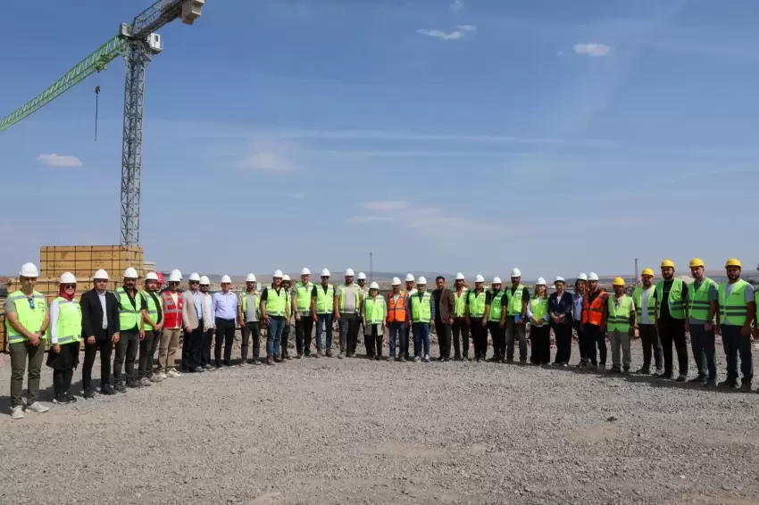 Başkan şahin, yeni tugay alanında