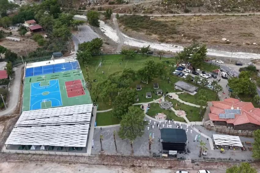 Muğlada Asparan Kamp ve Spor Tesisleri açıldı