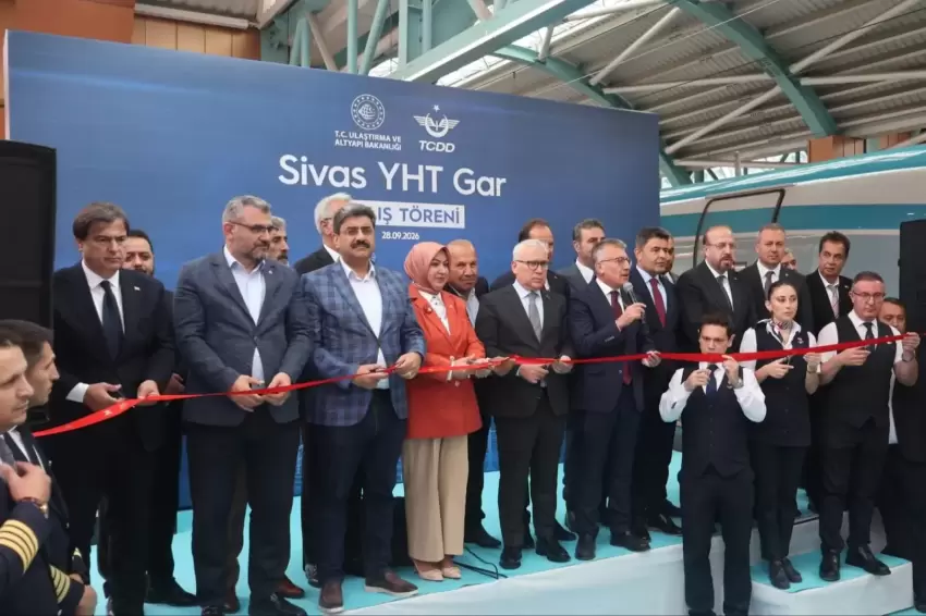 Sivasta hızlı tren yolculuğunda yeni dönem