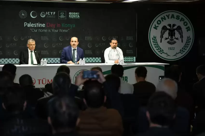 Filistine destek için Konyalı taraftarlara açık davet