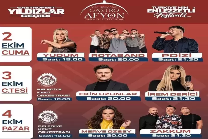 Afyonkarahisarda lezzet şöleni başlıyor