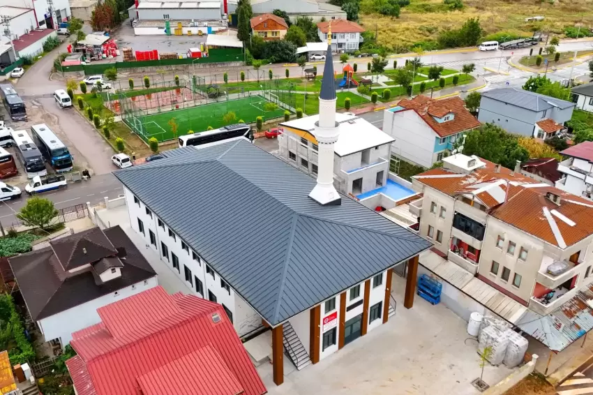 Gazze Şehitleri Camiine Büyükşehirden güçlü destek