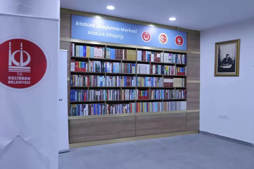 Atatürk Kitaplığı Keçiörenlilerin hizmetinde