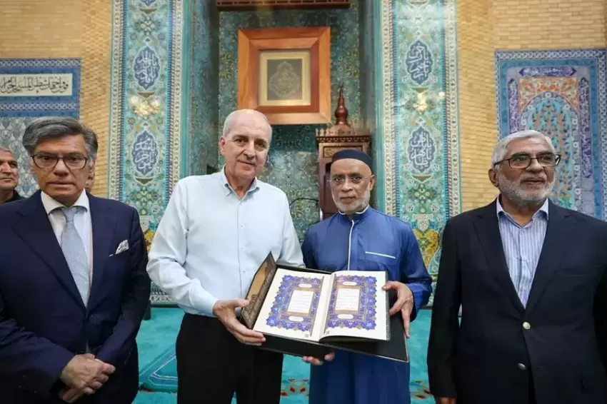 Numan Kurtulmuştan Lizbon Merkezi Camii ziyareti