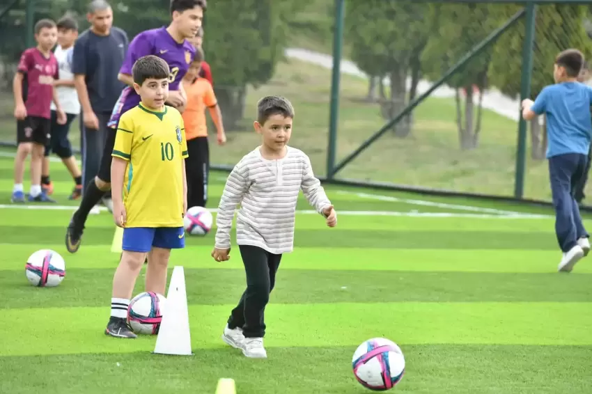 Ankara Pursaklarda çocuklar için spor vakti