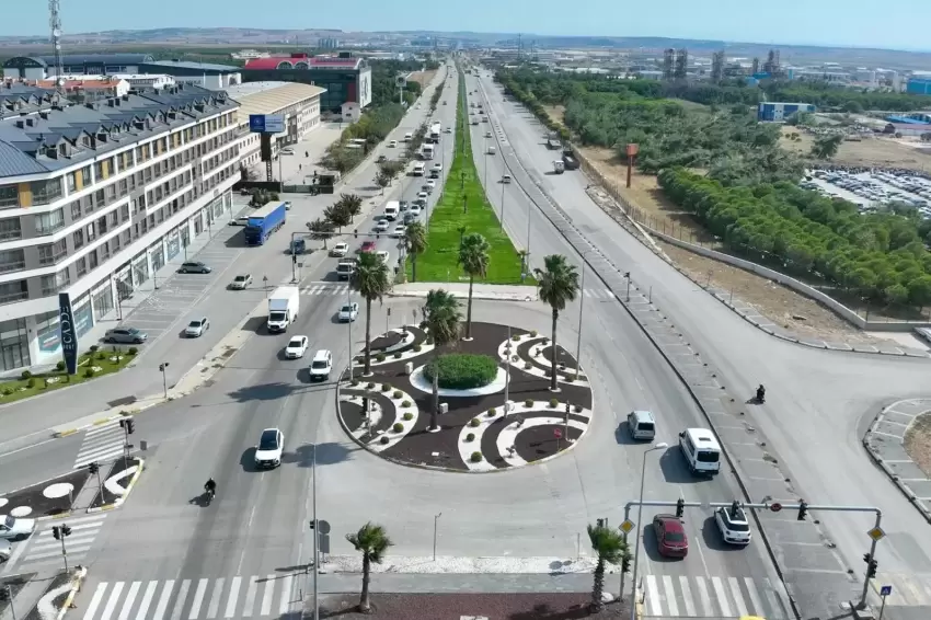 Bandırmanın kent girişi yenilendi