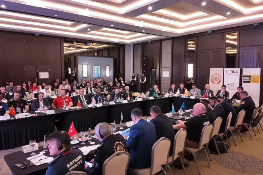 Konyada Uluslararası İtfaiye Çalıştayı