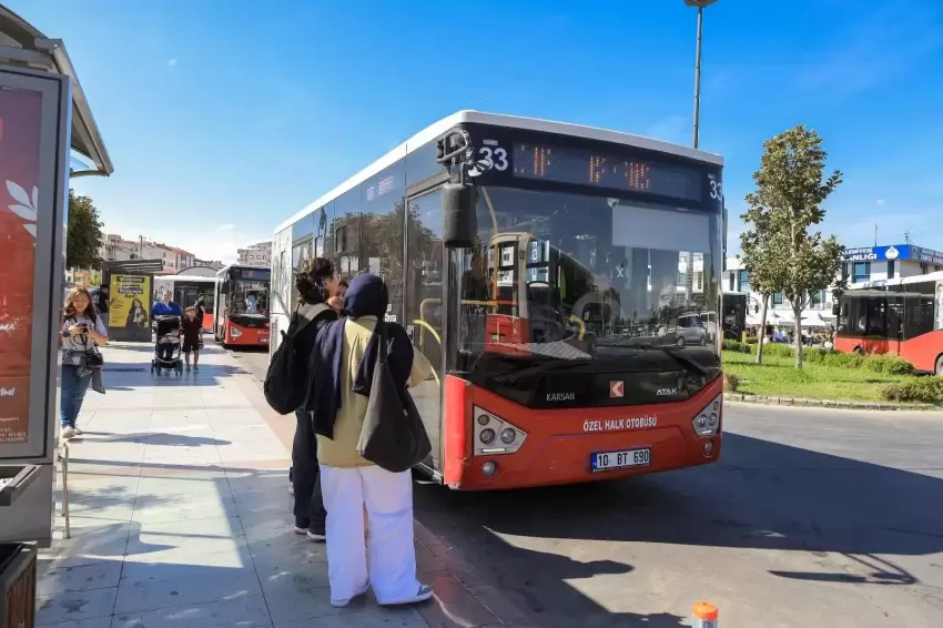 Balıkesirde toplu taşımada yeni dönem hazırlığı