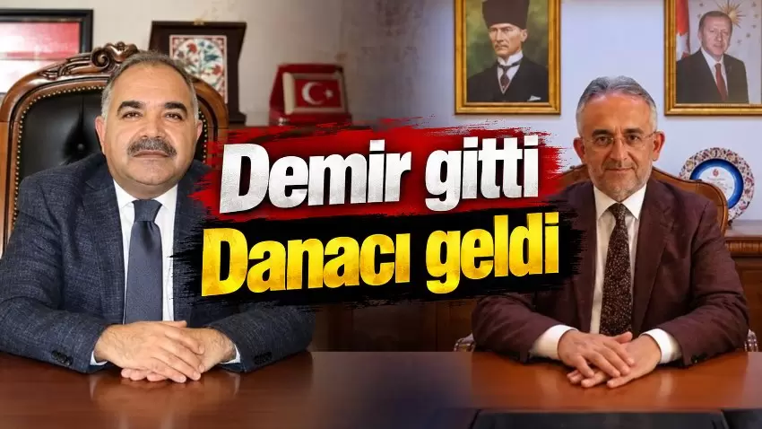 Zonguldak İl Müftülüğünde görev değişimi: Demir gitti, Danacı geldi