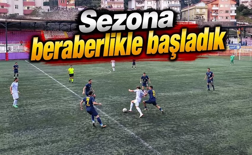 Kdz.Ereğli 1980 sezona beraberlikle başladı