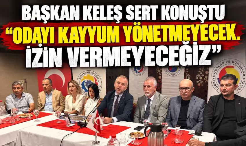 Keleş açıkladı: “Listeleri seçim kurulundan alabilirler. Odayı kayyum yönetemez”