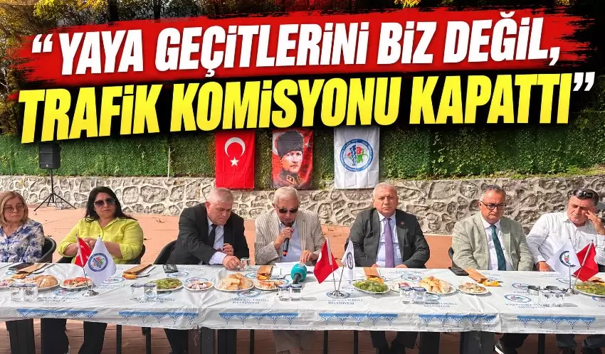 Posbıyık noktayı koydu: “Yaya geçitlerini biz kapatmadık”