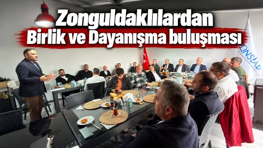 ZONDEF Seçimleri Öncesinde Zonguldaklılardan Birlik ve Dayanışma Buluşması