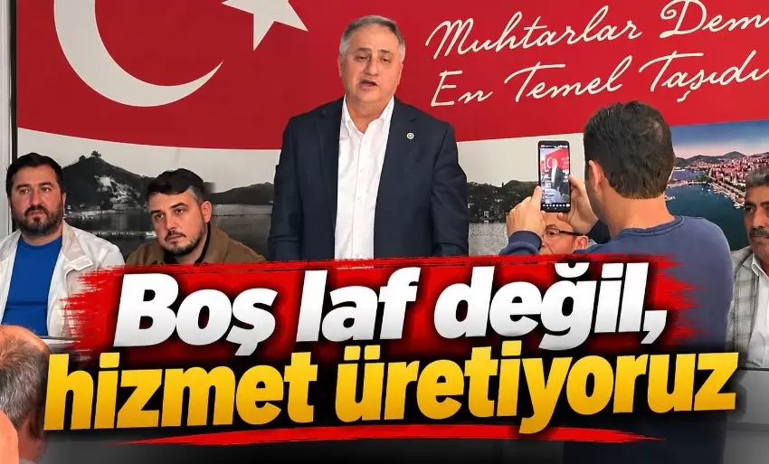 Bozkurt: “Ereğlide boş bulduğumuz yeri hizmetle dolduruyoruz”