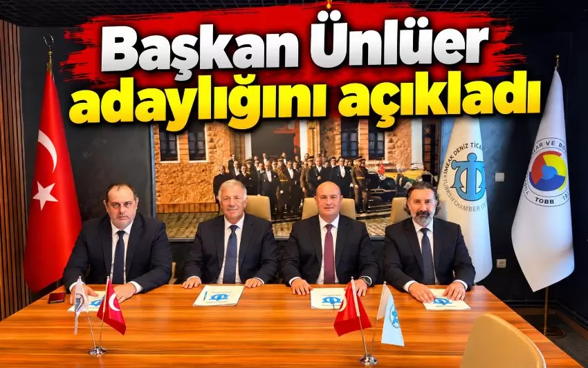 Oğuz Ünlüer yeniden adaylığını açıkladı