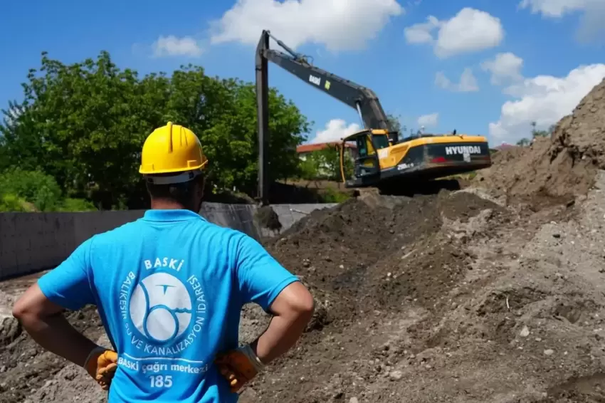 Balıkesir Ortacada kanalizasyon sorunu çözüldü
