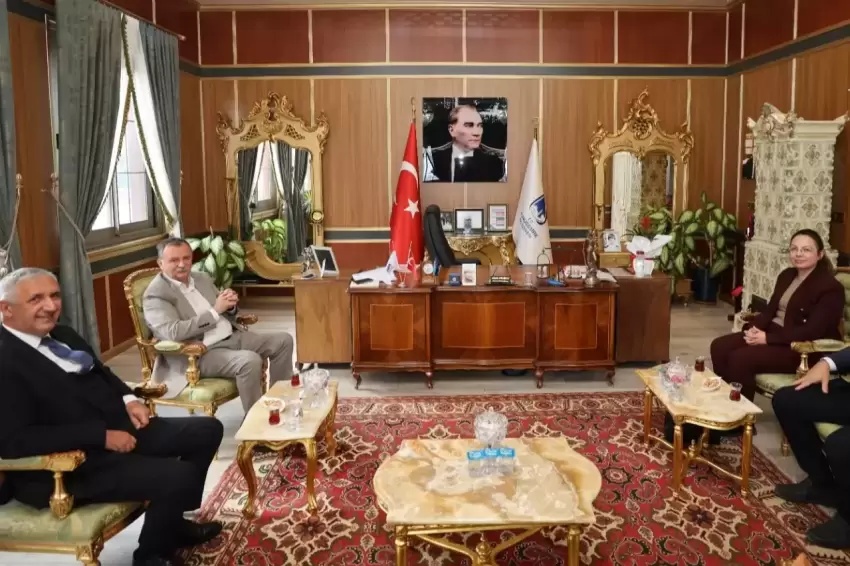 MASKİden Şehzadeler ve Yunusemre belediyelerine iş birliği ziyareti