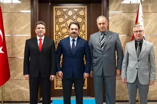 TEMAD Bursadan İl Emniyet Müdürü Kadir Gökceye ziyaret