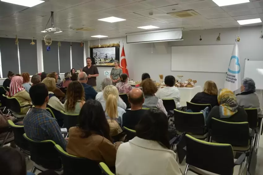 Balıkesirde Ekmek Yapımı Atölyesine yoğun ilgi