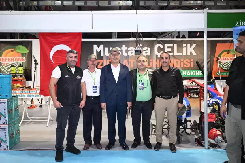 Malatyada Tarım Hayvancılık ve Gıda Fuarına Başkan Erden ziyaret