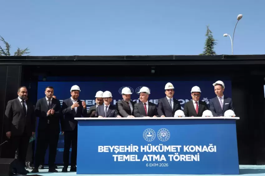 Beyşehir Hükümet Konağına temel, Yakamanastır Kır Evlerine açılış