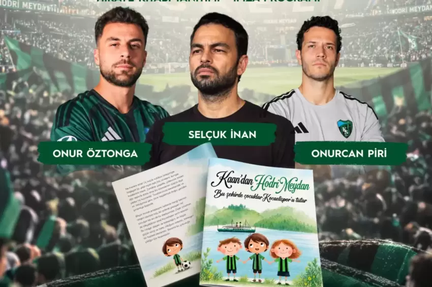 Kocaelispor sevgisi kitap sayfalarına taşındı