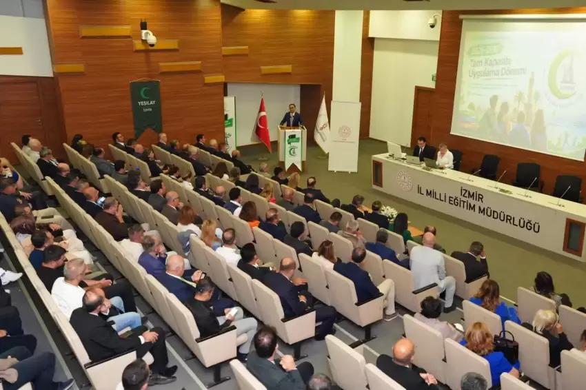 İzmirde Yeşilay Sağlıklı Yaşam Liginin yeni dönem koordinasyonu yapıldı
