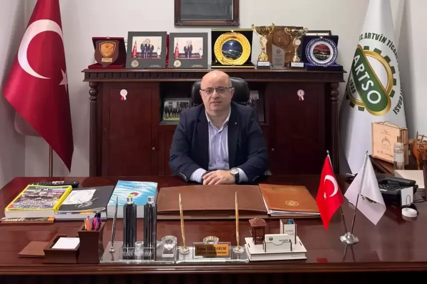 Artvin TSOda Meclis Başkanı Yıldırım güven tazeledi