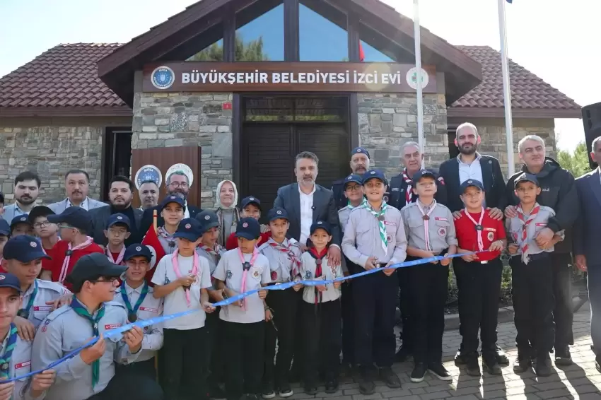Bursa Büyükşehirden genç izcilere yeni buluşma mekânı