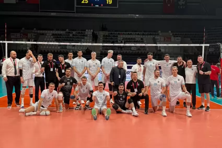 Gebze Belediyespor Axa Sigorta Kupa Voleyde çeyrek finalde